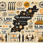 Telangana Approves Over 1,900 Industrial Projects with ₹12,626 Crore Investment.