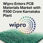 Wipro Enters PCB Materials Market with ₹500 Crore Karnataka Plant. Wipro Enters PCB Materials Market with ₹500 Crore Karnataka Plant.