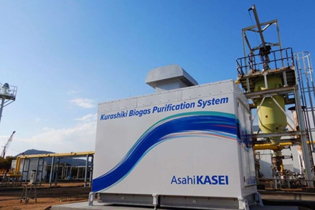 Asahi Kasei’s Biomethane .Image Courtesy: Asahi Kasei