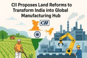CII Proposes Land Reforms to Transform India into Global Manufacturing Hub.