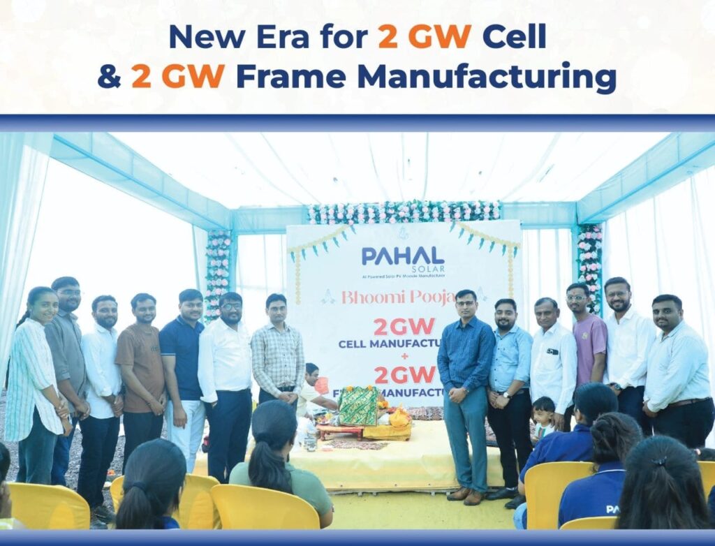 Pahal Solar Lays Foundation for 4 GW Expansion, Boosting India’s Solar Manufacturing.