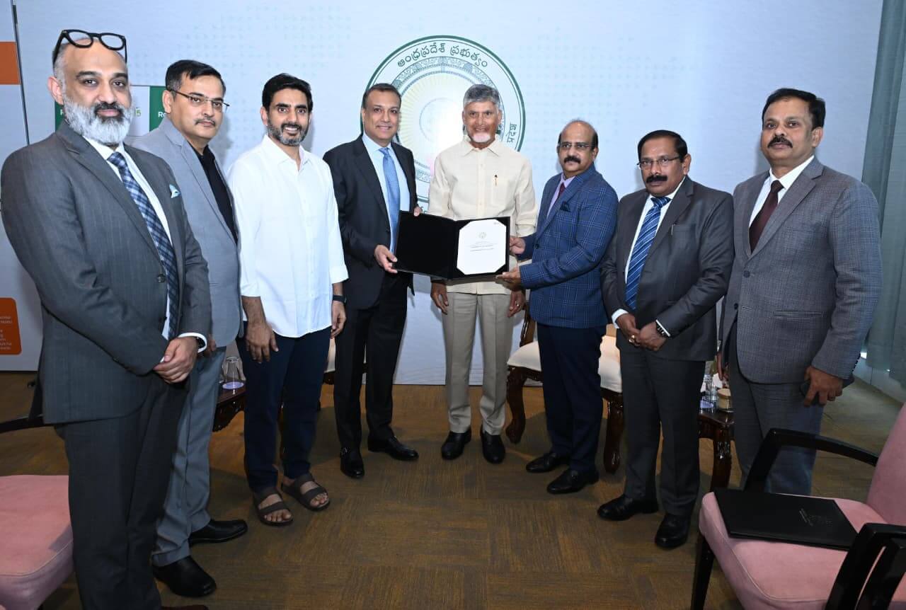 ReNew Energy Commits ₹82,000 Crore for Massive Green Energy Hub in Andhra Pradesh.