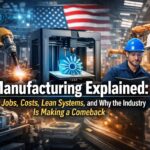 Manufacturing Explained: Jobs, Costs, Lean Systems, and Why the Industry Is Making a Comeback.