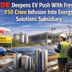 Exide Deepens EV Push With Fresh ₹50 Crore Infusion Into Energy Solutions Subsidiary.