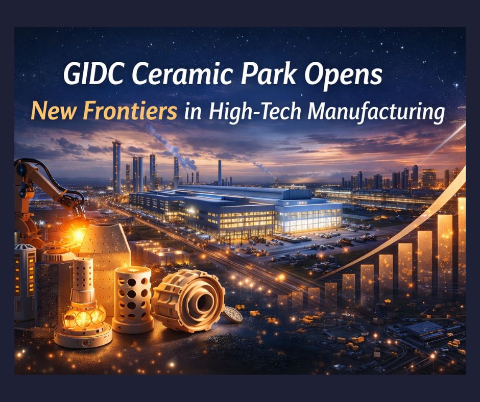 GIDC Ceramic Park Opens New Frontiers in High-Tech Manufacturing.