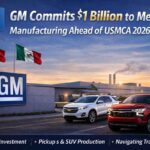 GM Commits $1 Billion to Mexico Manufacturing Ahead of USMCA 2026 Review.