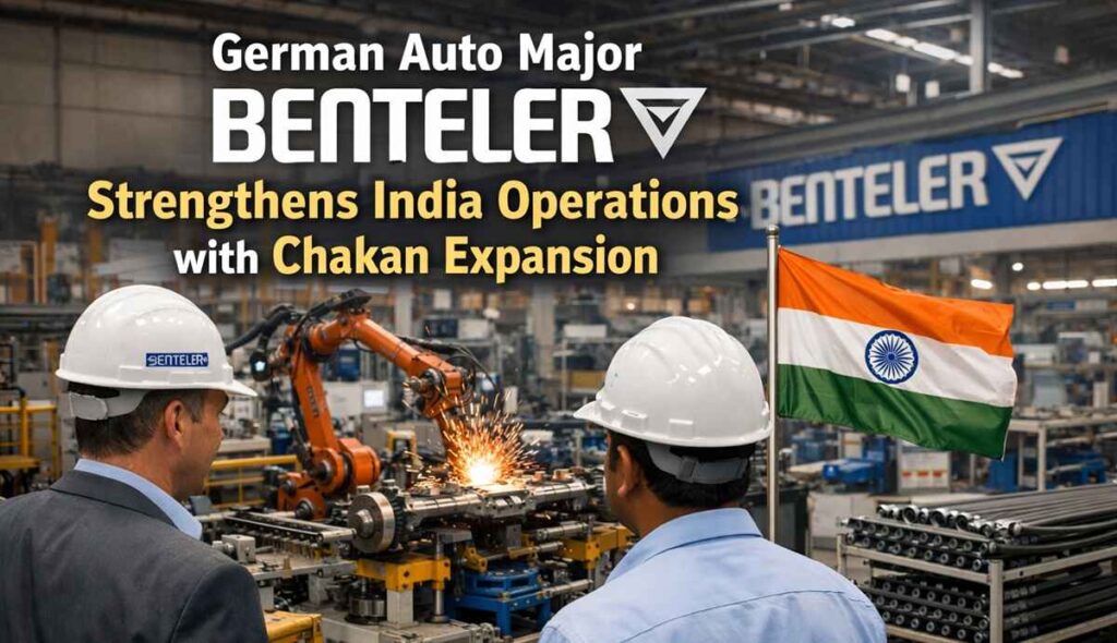 German Auto Major BENTELER Strengthens India Operations with Chakan Expansion.