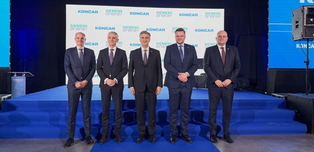 KONČAR and Siemens Energy Commission Transformer Tank Manufacturing Plant in Sesvetski Kraljevec. KONČAR and Siemens Energy Commission Transformer Tank Manufacturing Plant in Sesvetski Kraljevec.