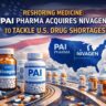 Reshoring Medicine PAI Pharma Acquires Nivagen to Tackle U.S. Drug Shortages.