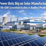 Tata Power Bets Big on Solar Manufacturing with 10-GW Greenfield Facility in Andhra Pradesh.