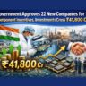 Government Approves 22 New Companies for Component Incentives, Investments Cross ₹41,800 Cr.