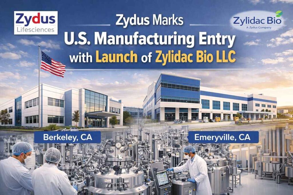 Zydus Marks U.S. Manufacturing Entry with Launch of Zylidac Bio LLC