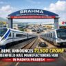 BEML Announces ₹1,500 Crore Greenfield Rail Manufacturing Hub in Madhya Pradesh.