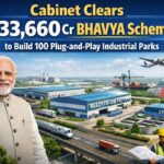 Cabinet Clears ₹33,660 Cr BHAVYA Scheme to Build 100 Plug-and-Play Industrial Parks.