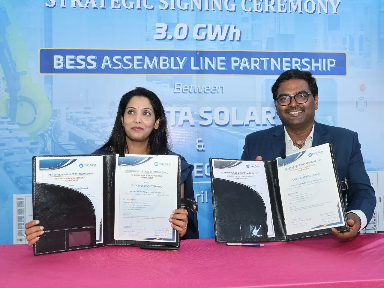 Feston SEV Enters BESS Market with 3 GWh Manufacturing Plan in Chennai