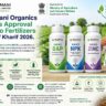 Meghmani Organics Secures Approval for Nano Fertilizers Ahead of Kharif 2026.