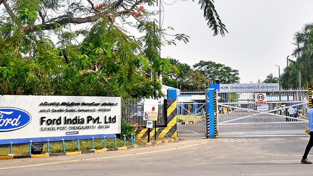 Ford Eyes Major EV Manufacturing Hub Near Chennai With Battery & Motor Production.